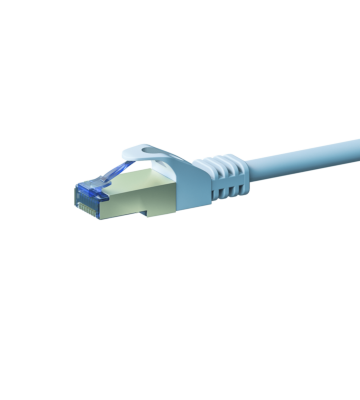 Câble CAT6A S/FTP (PIMF) 100% cuivre blanc - 15m