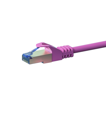 Câble CAT6A S/FTP (PIMF) 100% cuivre rose - 5m