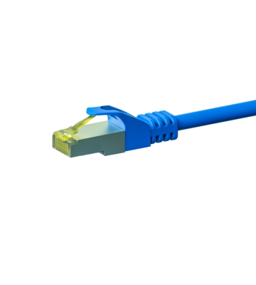Câble CAT7 SFTP / PIMF Bleu - 15m