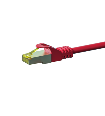 Câble CAT7 SFTP / PIMF Rouge - 15m