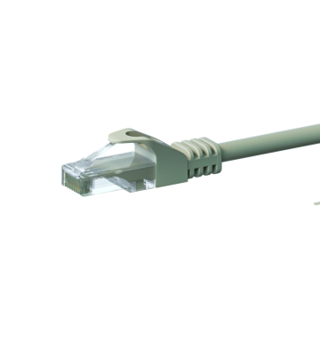 Câble CAT6 UTP CCA gris - 15m