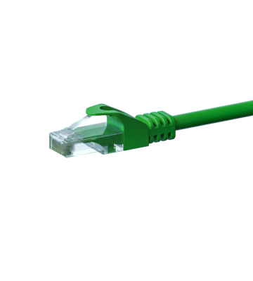 Câble CAT6 UTP CCA vert - 15m