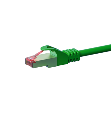 Câble CAT6 SSTP / PIMF Vert - 15m
