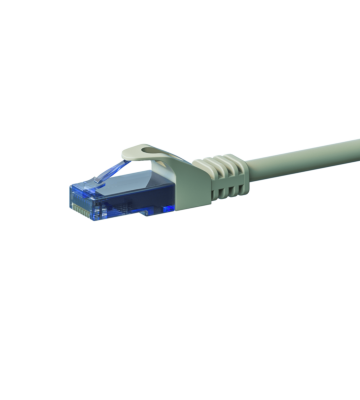 Câble CAT6A UTP 100% cuivre gris - 15m