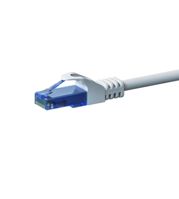 Câble CAT6A UTP 100% cuivre blanc - 15m