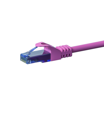 Câble CAT6A UTP 100% cuivre rose - 15m