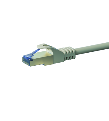 Câble CAT6A S/FTP (PIMF) 100% cuivre gris - 5m