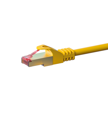 Câble CAT6 SSTP / PIMF Jaune - 5m