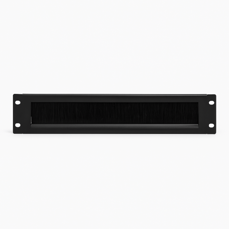 Panneau à balai 2U 19 pouces