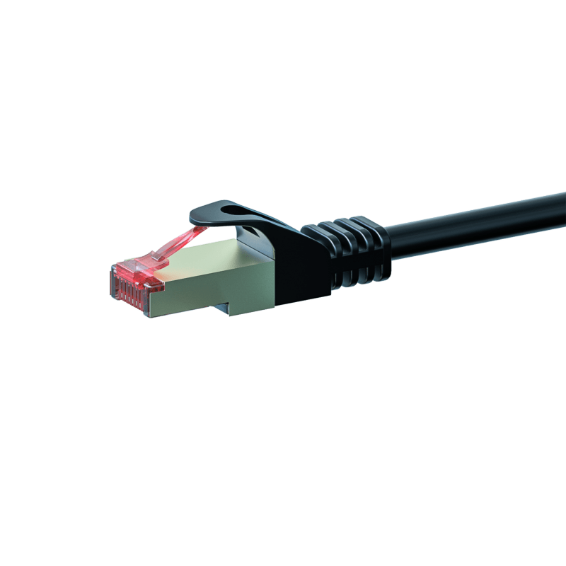 Câble CAT6 SSTP / PIMF Noir - 2m