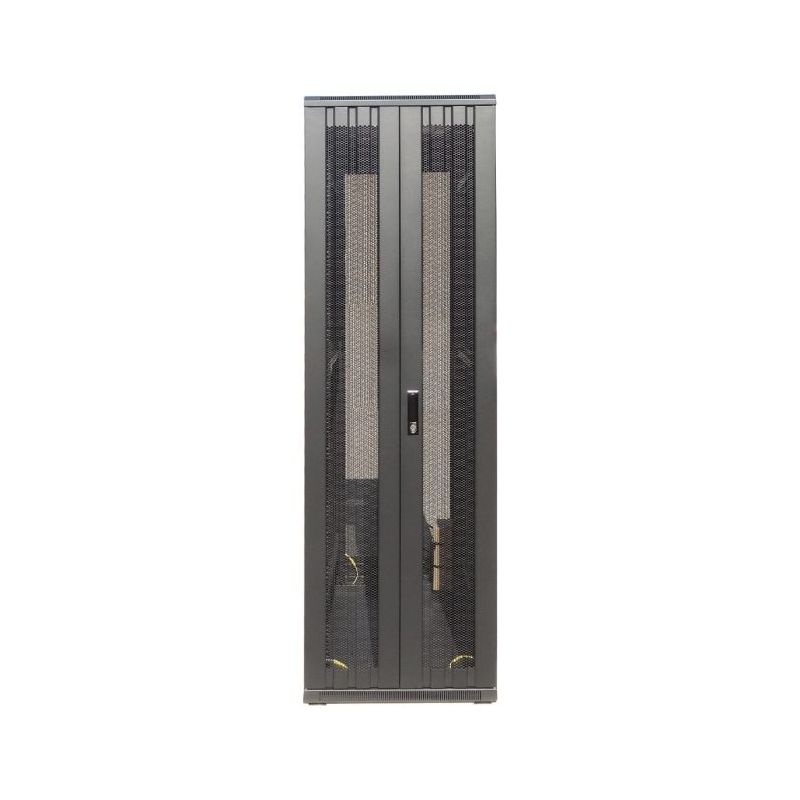 Baie serveur 47U avec double porte avant et arrière perforée 600x800x2200mm (LxPxH)
