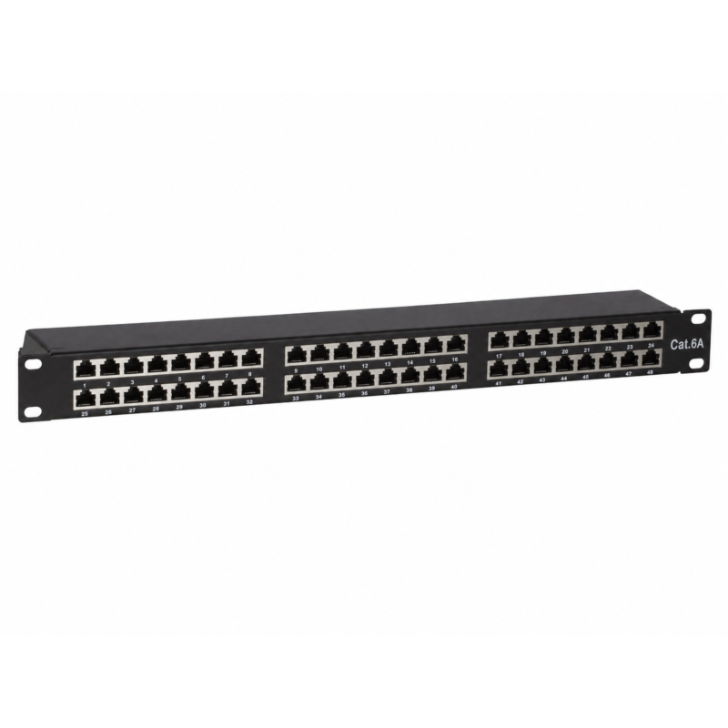 Panneau de brassage CAT6A STP - 48 ports