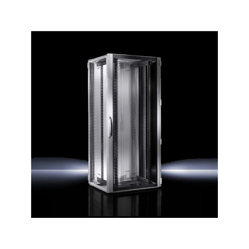 Baie de serveur Rittal TS IT 24U avec porte visuelle, dimensions (WXHXD) 800x1200x1000mm
