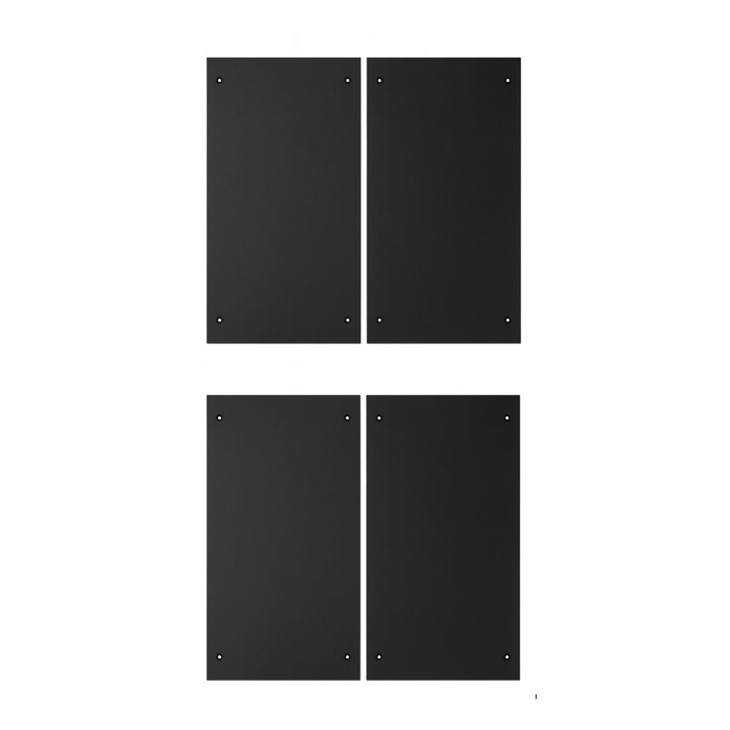 Ensemble de panneaux latéraux pour baie de 48U, profondeur 1200 mm