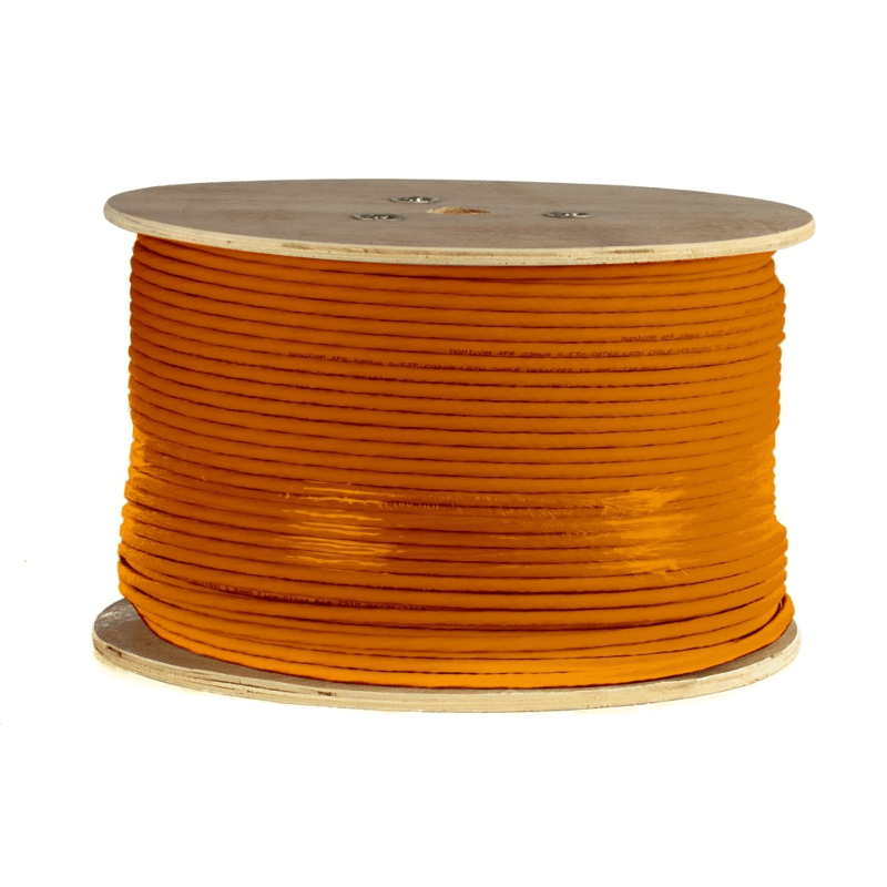 DANICOM CAT7 100% cuivre S/FTP 500m câble sur bobine rigide - LSZH (Cca)