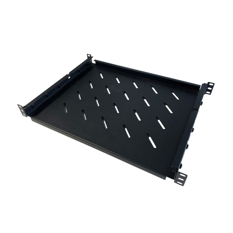 Étagère réglable pour baie de serveurs de 550mm à 790mm de profondeur - 1U