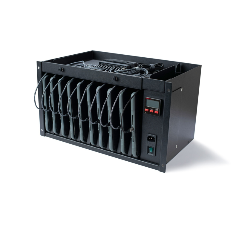 Baie 6U 19" pour ordinateur portable - pour 10 ordinateurs portables jusqu'à 11"