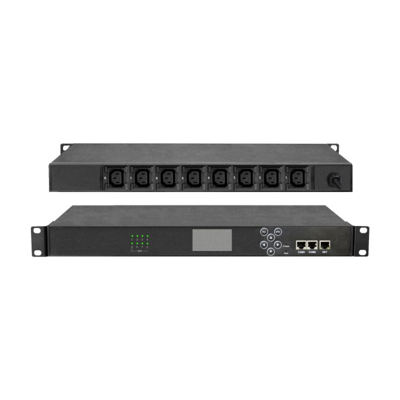 Prise intelligente 19 pouces ONLINE reboot PDU avec 8 prises C13 32A