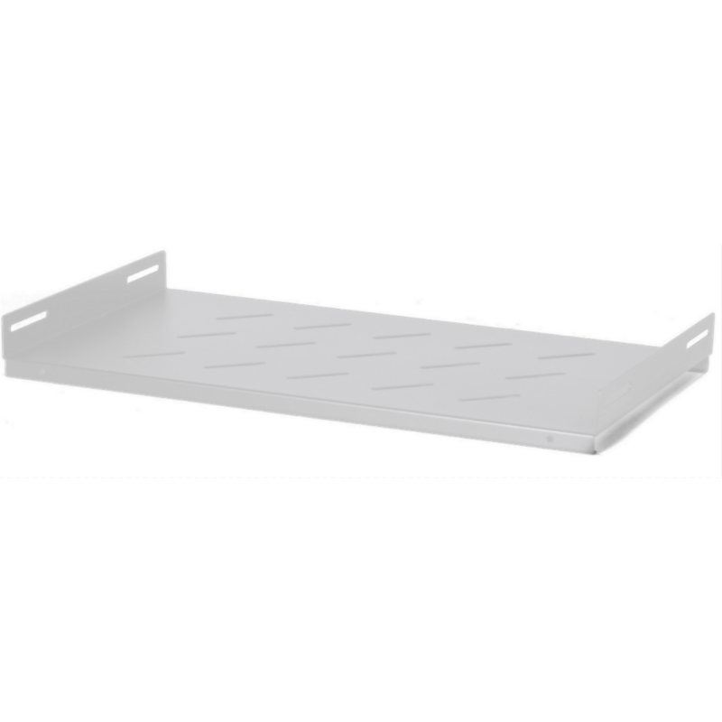 Étagère blanche pour baie murale de 600 mm de profondeur - 1U