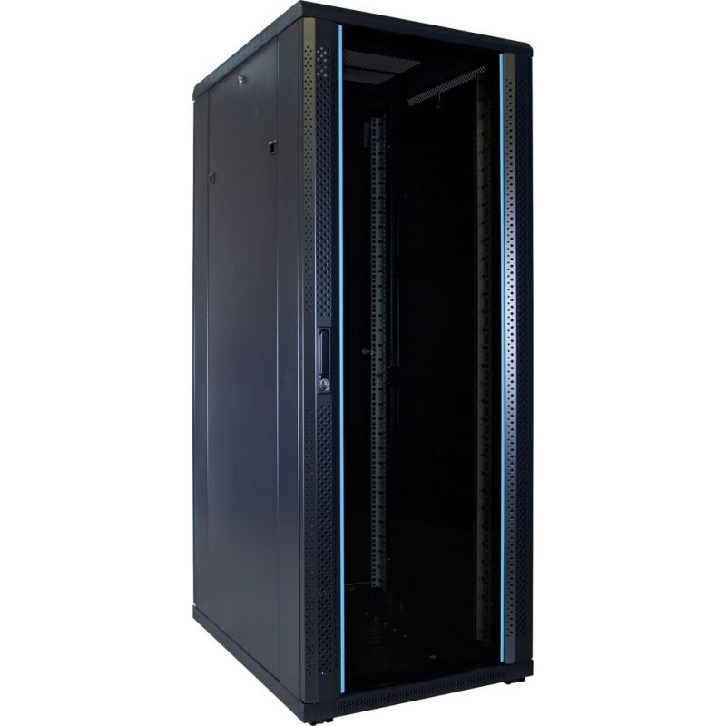Étui de serveur 32U non assemblé avec porte en verre 600x800x1600mm (LXPXH)