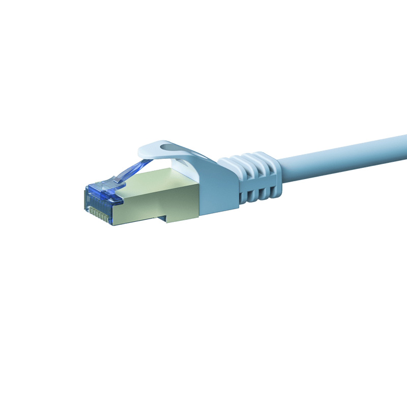 Câble CAT6A S/FTP (PIMF) 100% cuivre blanc - 5m