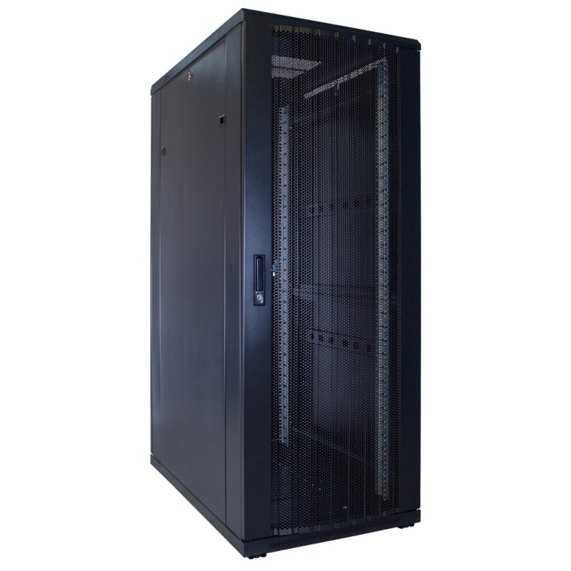 Baie de serveur 32U avec porte perforée 600x1200x1600mm (LXPXH)