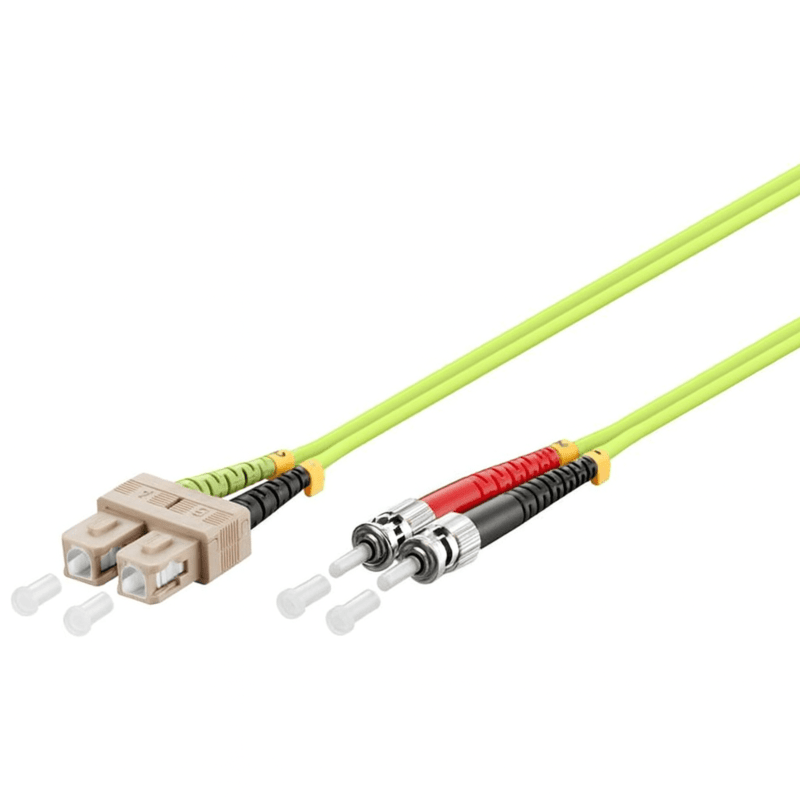 Câble à fibre optique SC-ST OM5 (optimisé pour laser) 15 m