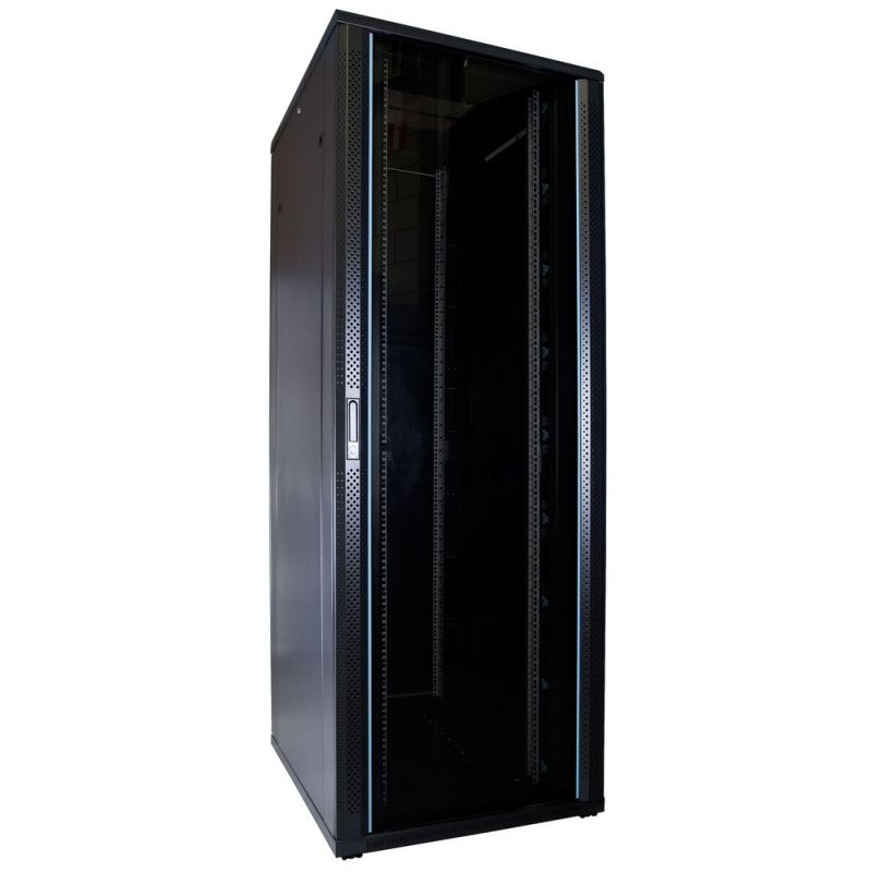 Baie de serveur 47U avec porte en verre 800x1000x2260mm (LXPXH)