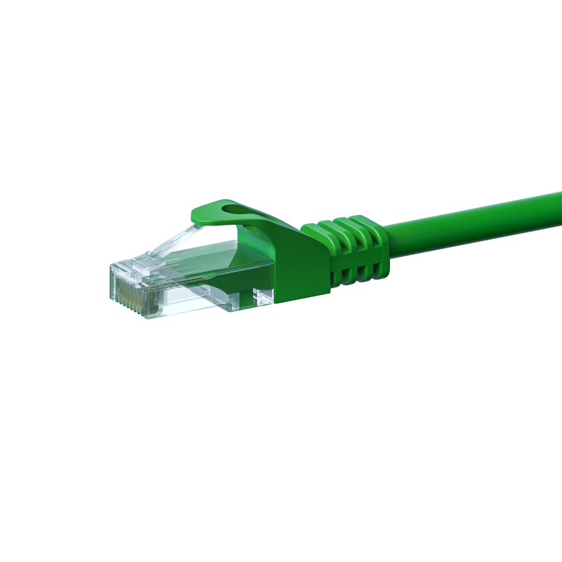 Câble CAT6 UTP CCA vert - 2m