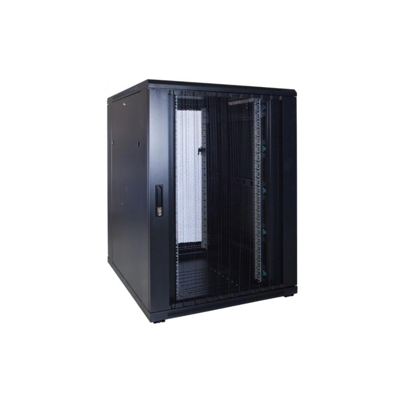 Baie de serveur 22U avec porte perforée 800x1200x1200mm (LXPXH)