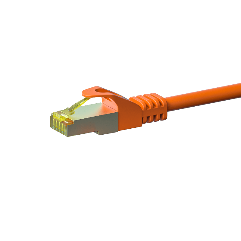 Câble CAT7 SFTP / PIMF Orange - 20m