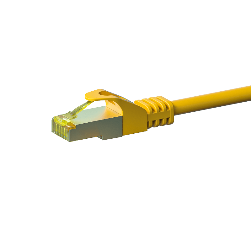 Câble CAT7 SFTP / PIMF Jaune - 20m