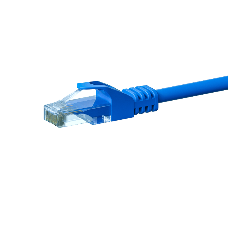 Câble CAT6 UTP CCA bleu - 20m