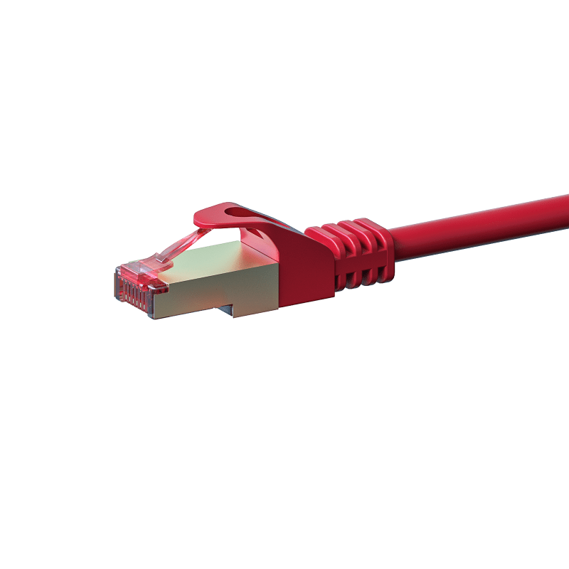 Câble CAT6A UTP 100% cuivre orange - 0.25m