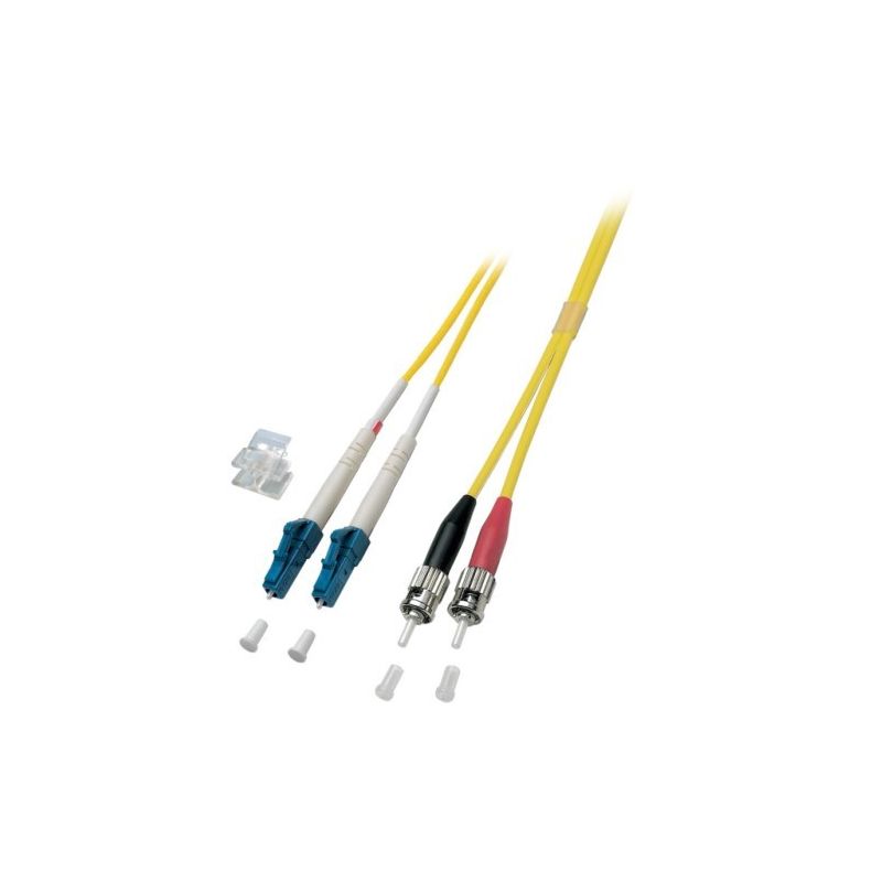 Câble optique à fibre optique duplex OS2 LC-ST 20M