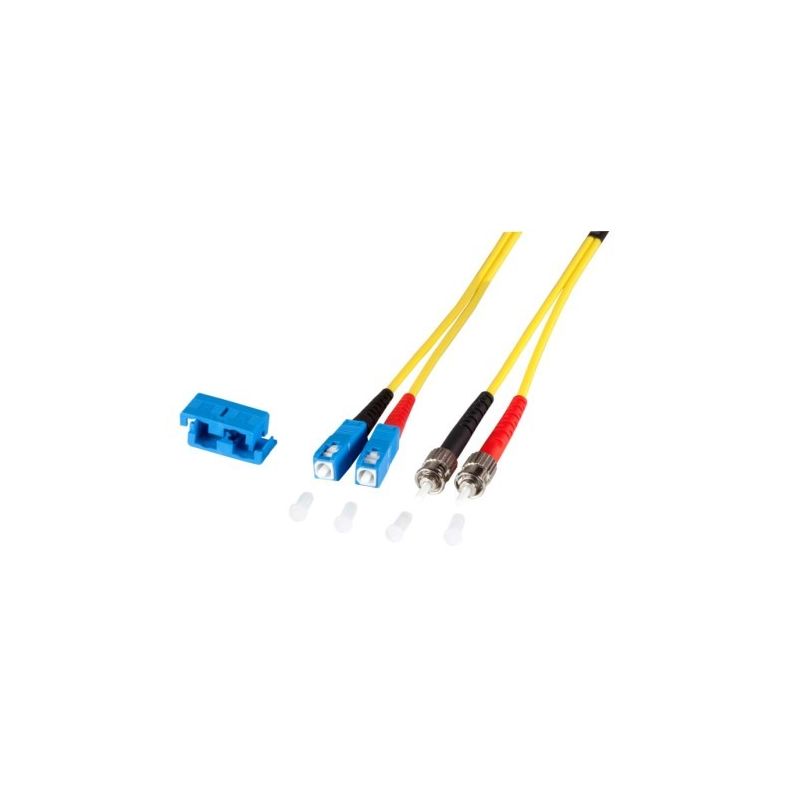 Câble optique de la fibre duplex OS2 SC-St 5M