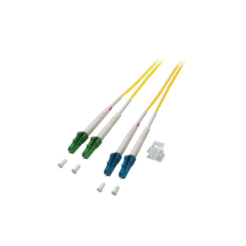 Câble optique à fibre optique OS2 Duplex LC / APC-LC 2M