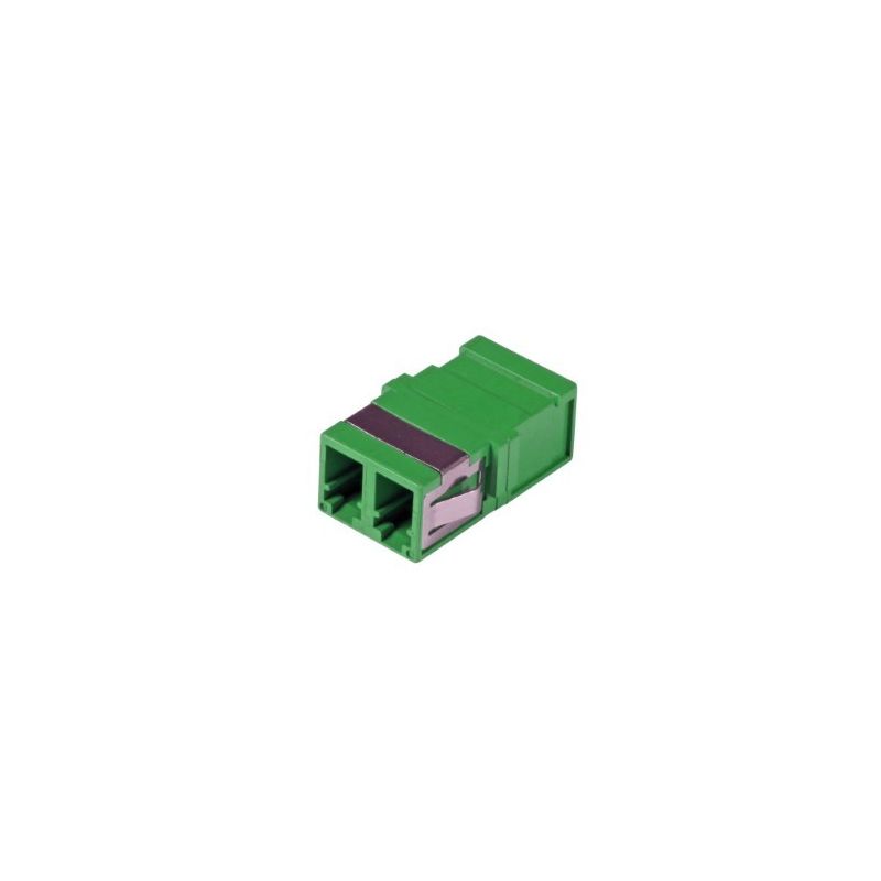 Couplage Keystone Singlemode LC-LC Duplex Green
