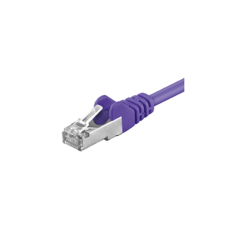 Câble Cat5e FTP violet - 7.50m