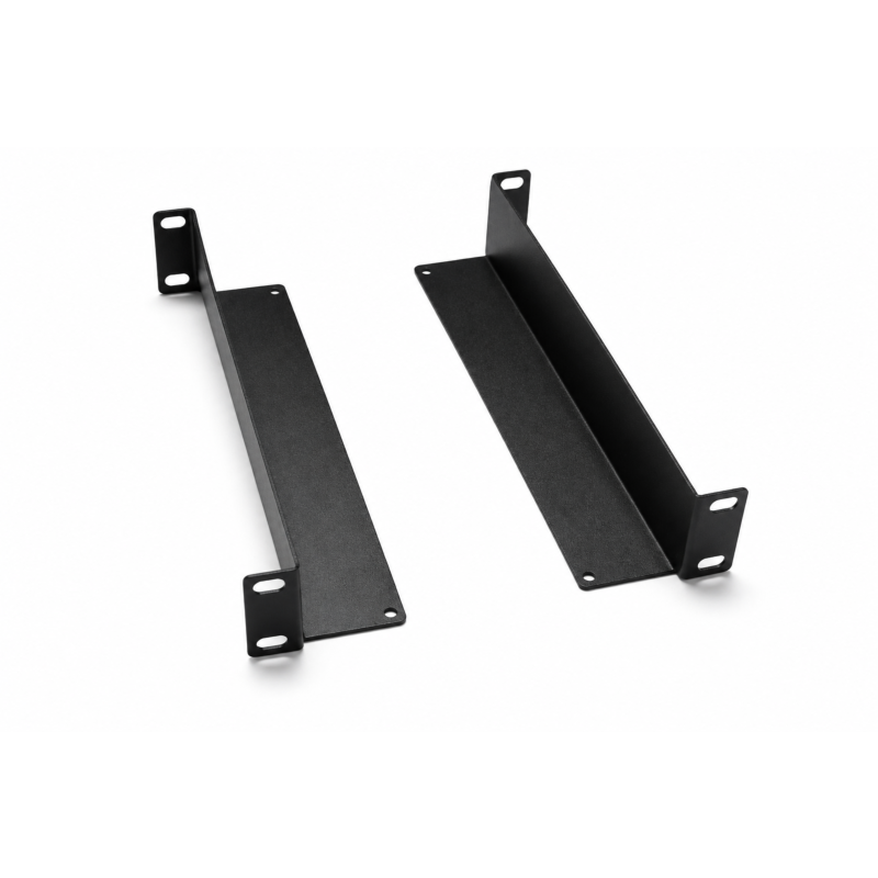 Profilé en L de 10 pouces pour armoires serveur de 450 mm de profondeur 10 pouces - lot de 2