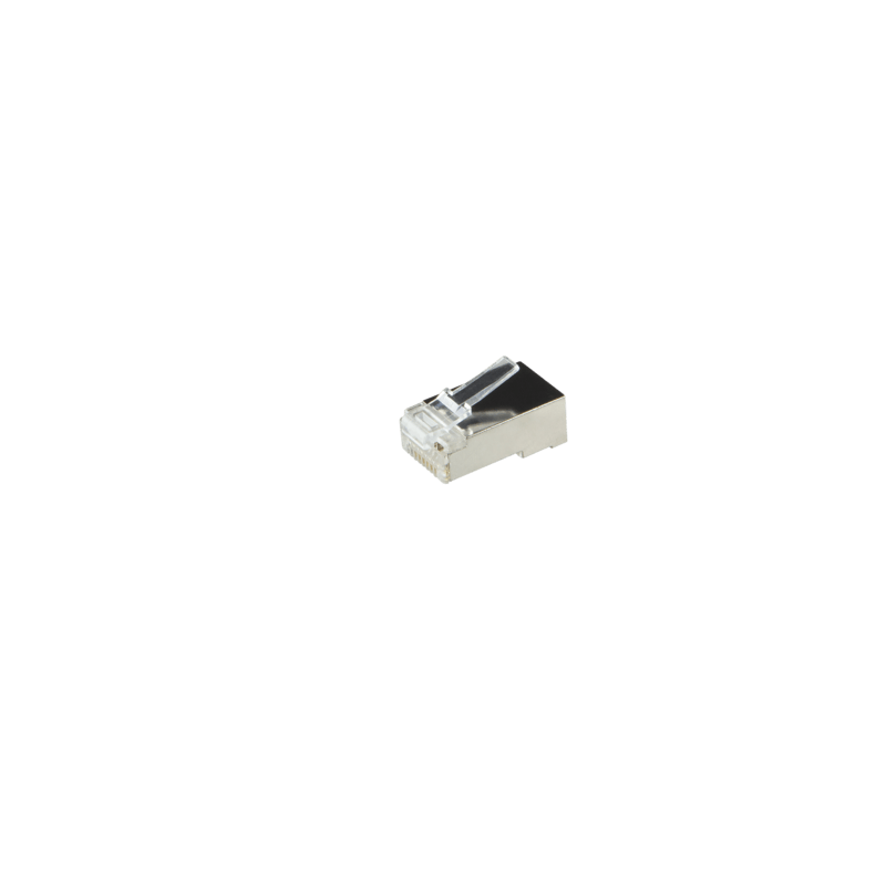 Connecteur RJ45 Cat5e - pour câble flexible et rigide - blindé