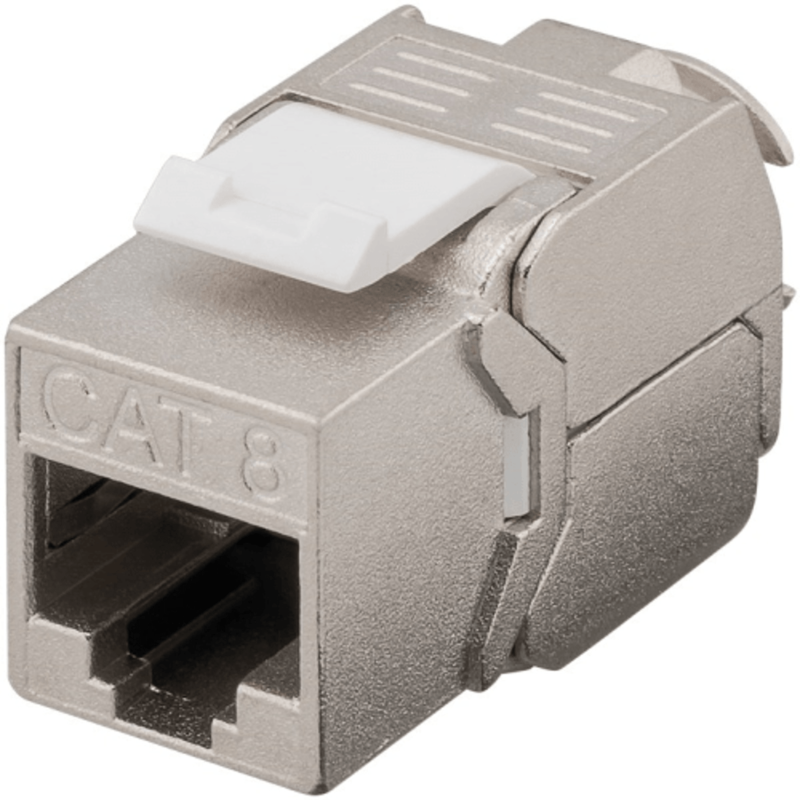 Connecteur Keystone Cat8 STP - Toolless