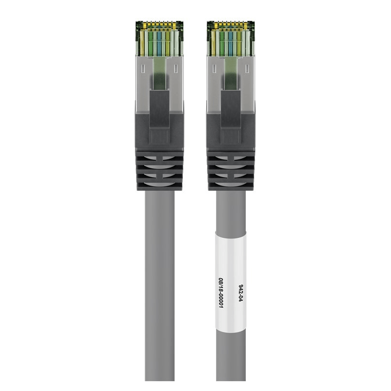 Câble RJ45 Cat8 S/FTP (PIMF) Gris - 3m