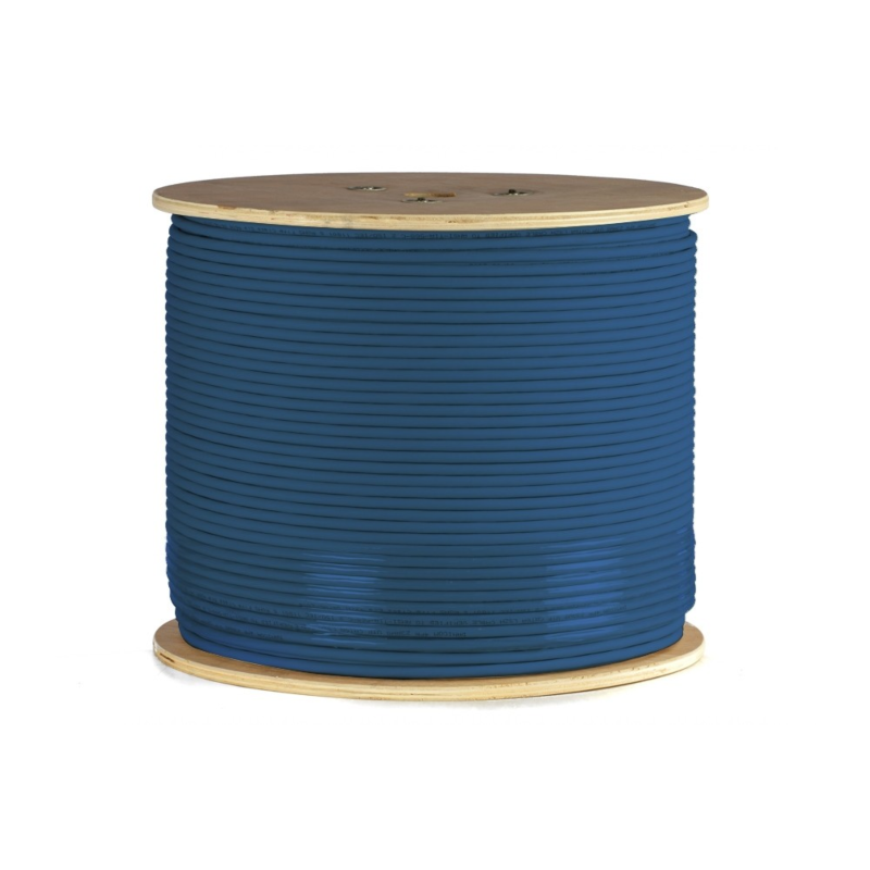 DANICOM CAT6A U/UTP 500m câble sur bobine rigide - LSZH (Dca)