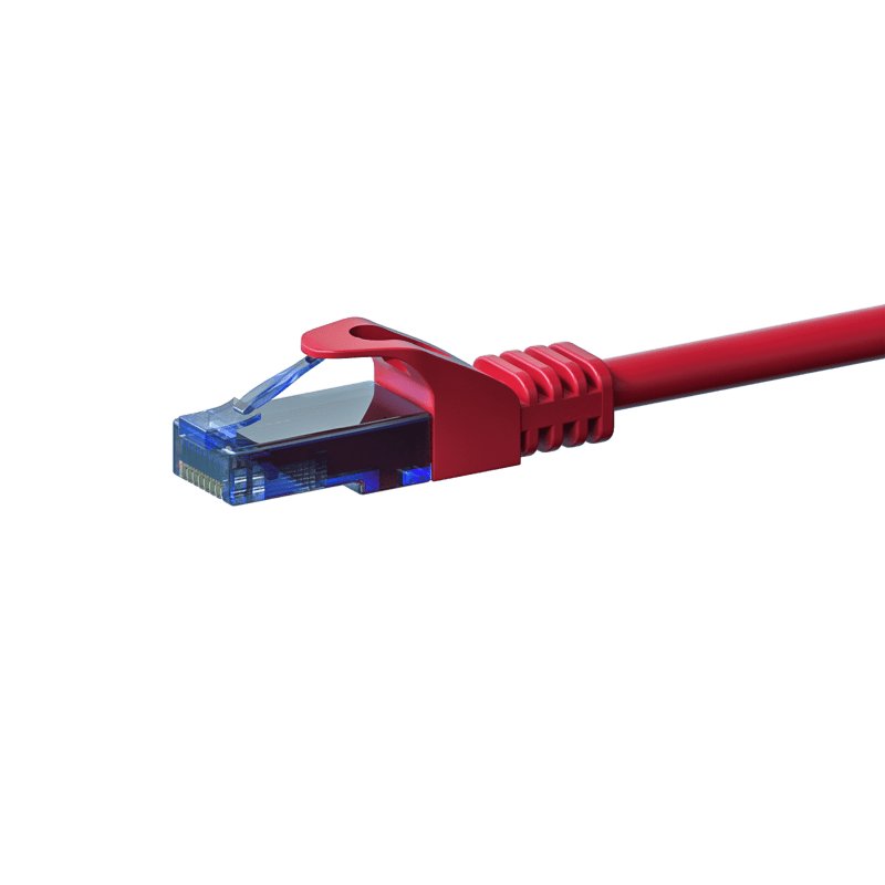 Câble CAT6A UTP 100% cuivre rouge - 2m