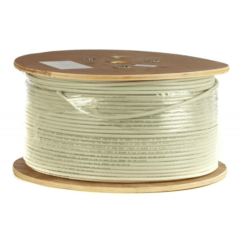 DANICOM CAT6A SFTP 305m câble sur bobine rigide -  LSZH (B2ca)