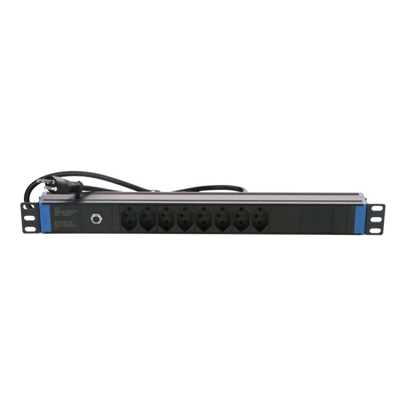 Multiprise Suisse 19" Surge Protection Device - 8 prises