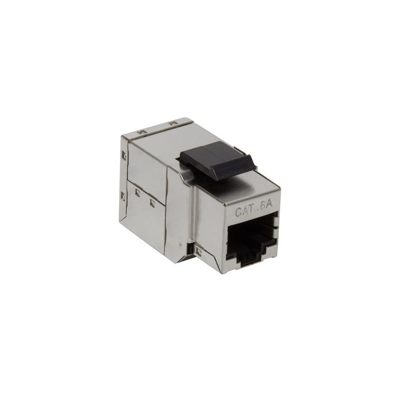 Connecteur Keystone femelle femelle Cat6A STP - RJ45