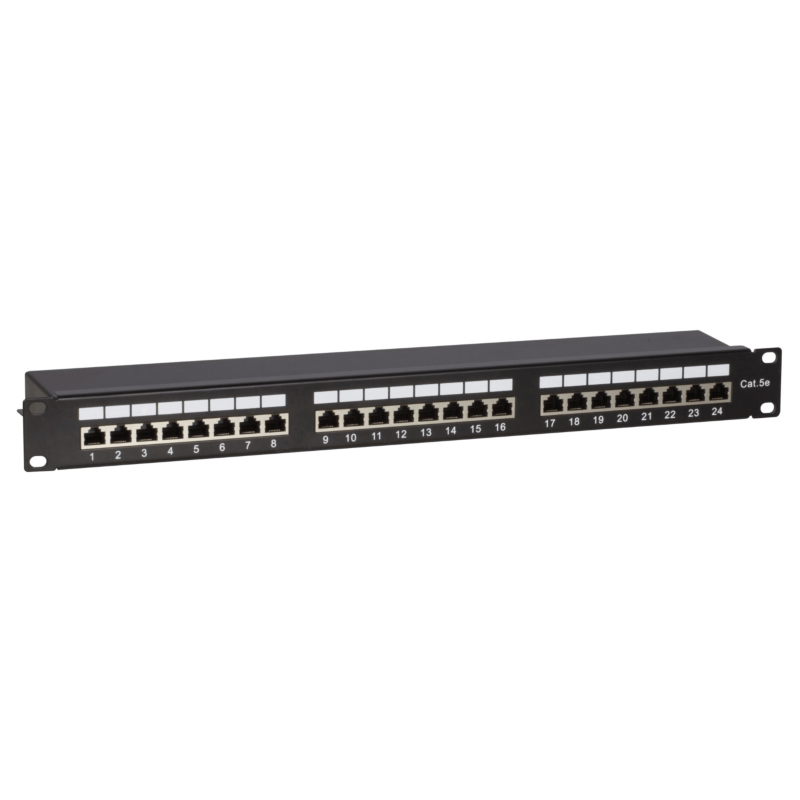 Panneau de brassage Cat5e FTP - 24 ports