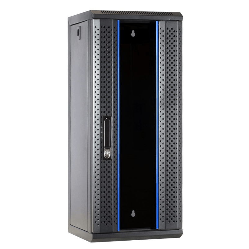 Baie de serveur 10 pouces 15U avec porte en verre 312x310x752mm (LXPXH)